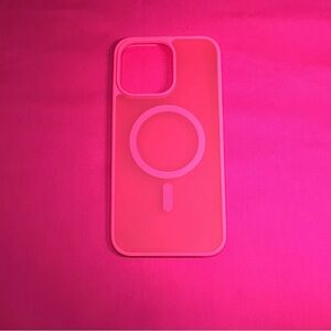 iPhone 15 Pro Magnetic Pink Case
